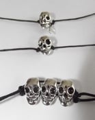 Image of Skull Charm Bracelet