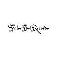 Image 1 of False Idol Records Logo Kiss-Cut Sticker