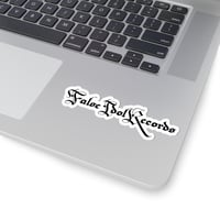 Image 2 of False Idol Records Logo Kiss-Cut Sticker