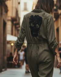 Image 1 of sKuLL Jumpsuit ¥ festival Urban ¥ oVeraLL ¥ IBIZA mono