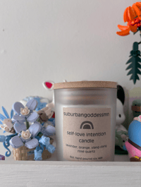 Image 4 of self-love intention candle