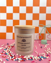 Image 1 of self-love intention candle