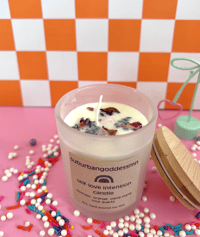 Image 2 of self-love intention candle