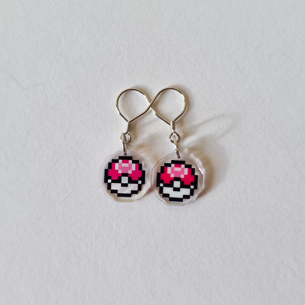 Image of PixelMon! Pokemon Earrings! 
