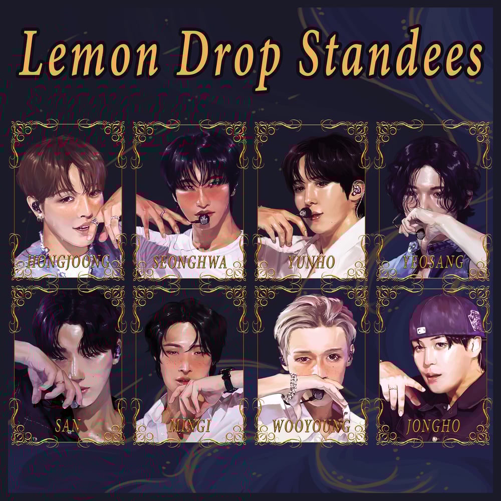 Image of ATEEZ Lemon Drop Standees