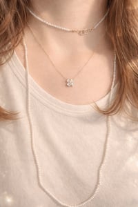 Image 3 of Mermaid Baby Pearl Long Necklace