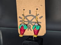 Strawberry earrings
