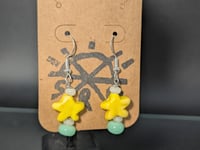 Golden Star Earrings