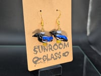 Eurasian Magpie Earrings