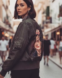 Image 1 of FRIDA ¥ BOMBER JACKET ¥ IBIZA ¥ VINTAGE ¥ BOMBERJACKE ¥