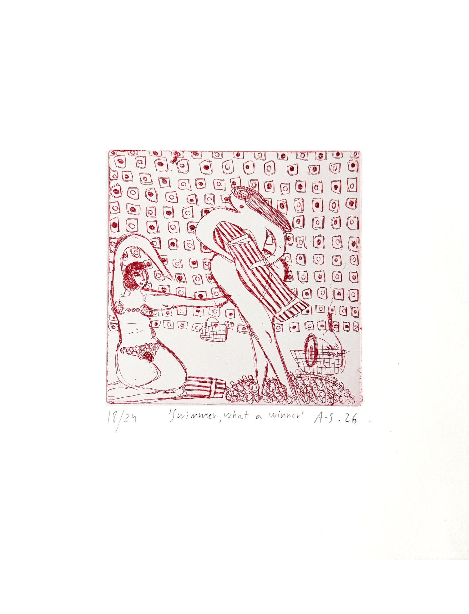 Swimmer, what a winner 