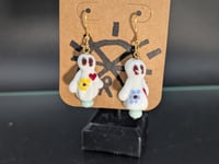 Blue and Yellow Flower Ghosts