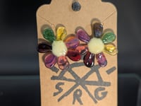 Rainbow Flower Earrings