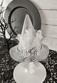 Image 2 of Fabric Mini Witch Hats 