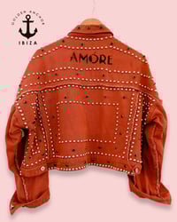 Image 2 of AmoRe ¥ NieTen oVersiZed Bomber jacket ¥ unisex ¥ viLLaGe punK ¥ IbiZa ¥ jacket ¥