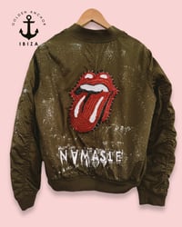 Image 2 of NaMaSte ¥ Bomber jacket ¥ unisex ¥ viLLaGe punK ¥ IbiZa ¥ jacket ¥