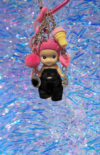 Authentic Sonny Angel Carnation Keychain