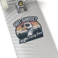 Image 14 of Got Goose? Cartoon Kiss-Cut Sticker — Mifflin County / Juniata River Valley