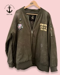 Image 2 of BOMBER ¥ JACKET ¥ UNISEX¥ VINTAGE¥IBIZA ¥UPCYCLED ¥