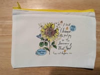 I Will Choose Joy Make-up Bag.