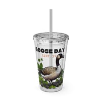 Image 1 of Goose Day 16oz Tumbler with Straw — Sunsplash Plastic Travel Cup