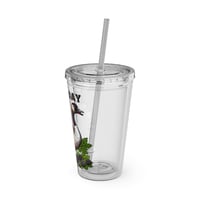 Image 4 of Goose Day 16oz Tumbler with Straw — Sunsplash Plastic Travel Cup