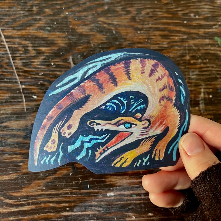 Thylacine sticker Image 2