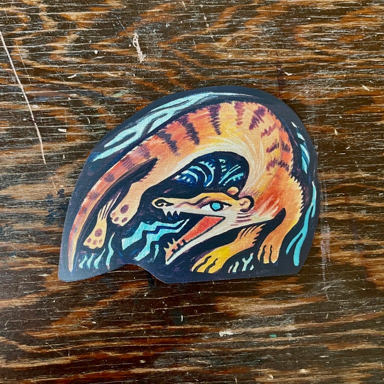 Thylacine sticker
