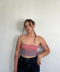 Image 1 of Boob Tube - Pink/Purple