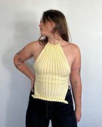 Image 1 of Yellow Halter