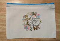 Chose Blessed Forgiven Redeemed Make-Up Bag