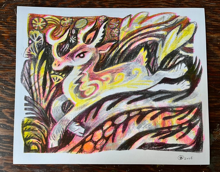 Synthetoceras risograph