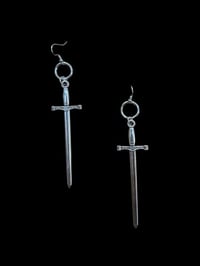 Image 2 of Sword Earrings