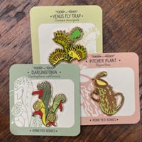 Image 1 of Carnivorous Plant Pin Set 