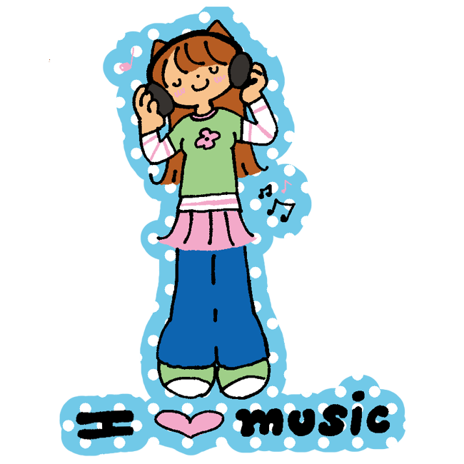 i <3 music sticker
