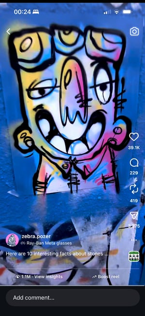 Image of Famous Nutty Face on Paper No 01.04