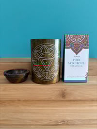 Soapstone Oil Diffuser with Pure Patchouli Aroma Oil