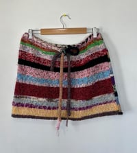 Image 1 of Scrap Yarn Mini Skirt 01