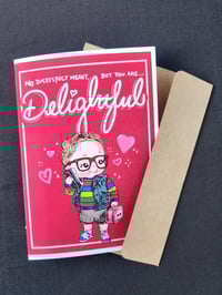 Image 1 of Delightful Mini Valentine's Card