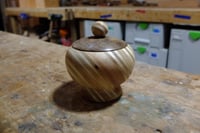 Image 4 of Wooden stash box with lid