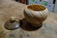 Image 3 of Wooden stash box with lid