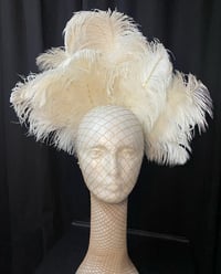 Image 1 of White Feather Clip