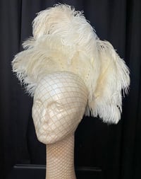 Image 3 of White Feather Clip