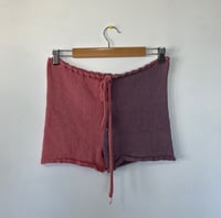 Image 1 of Booty Shorts - Pink/Purple