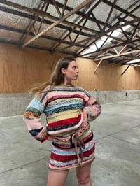 Image 4 of Scrap Yarn Mini Skirt 01