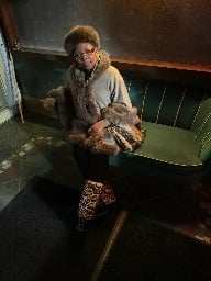 Image 2 of Faux fur beret