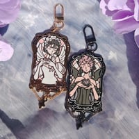 Image 1 of Mizisua double sided enamel charm