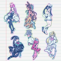 Image 2 of ALNST holo stickers