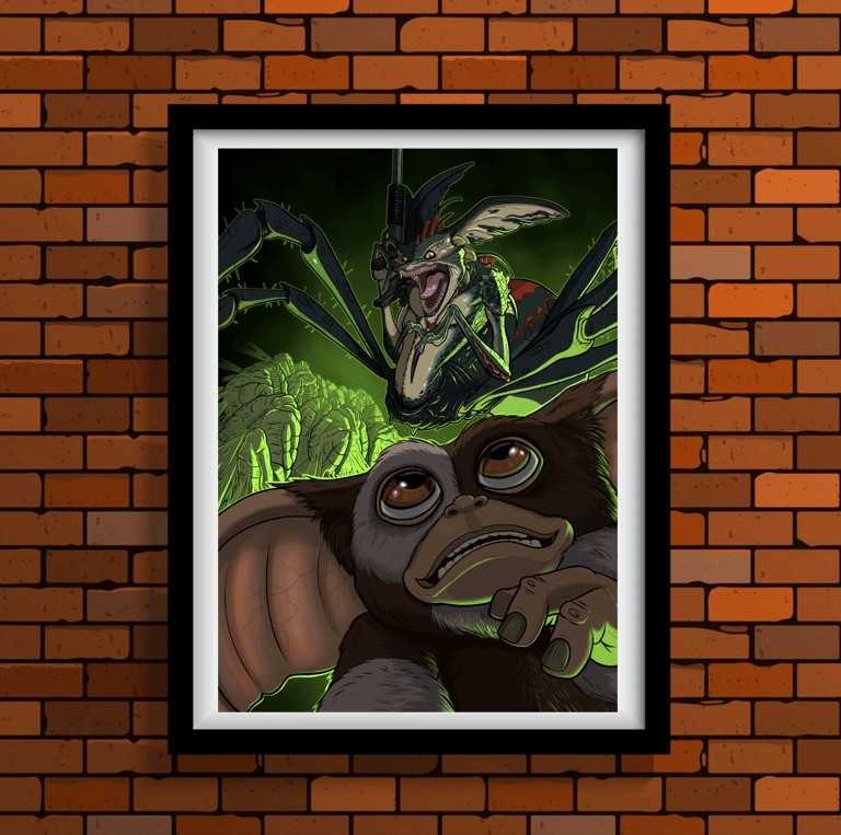 A3 SPIDER BATCH POSTER PRINT