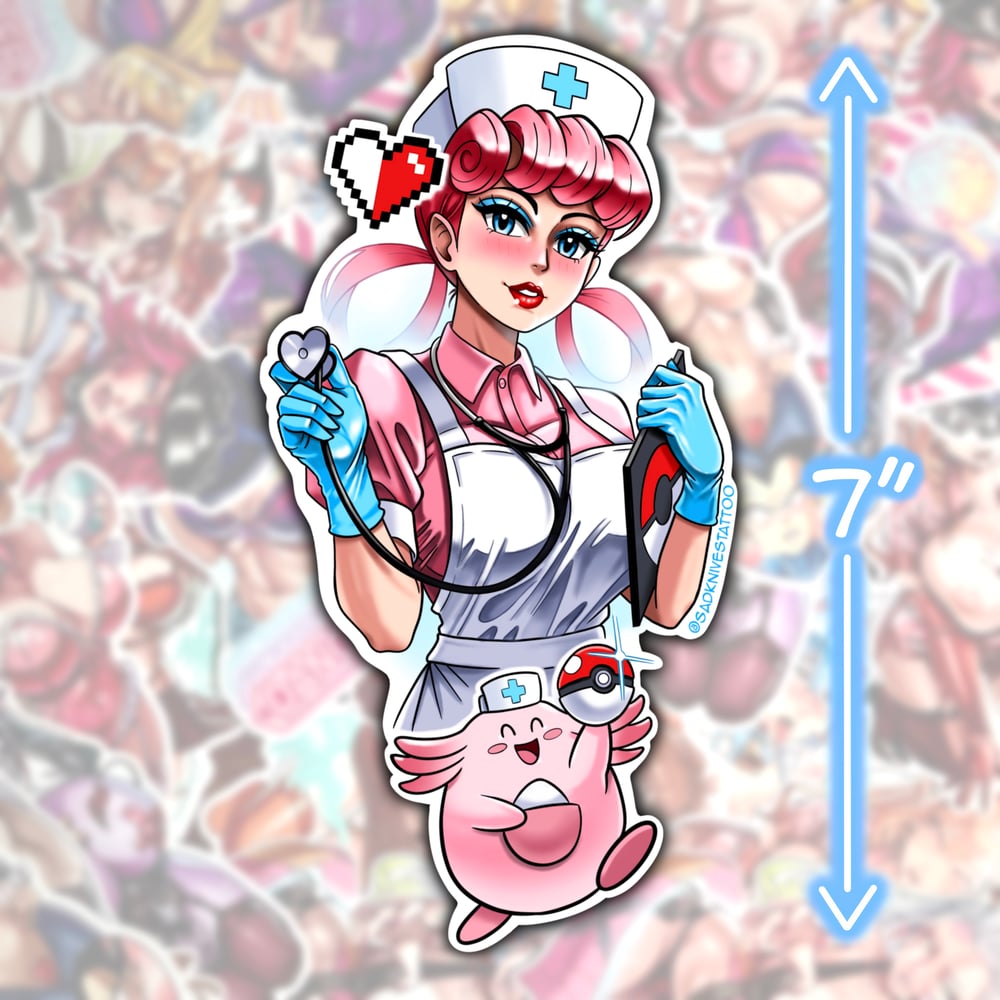 Nurse Joy (Pokemon) Sticker 